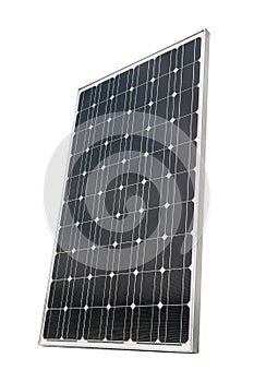 Solar panel isolated on white background