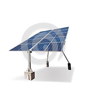 Solar panel isolated