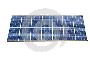 Solar panel , isolted , white background