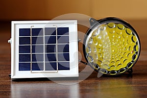 Solar Panel and Light