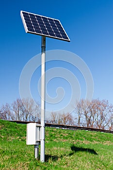Solar panel measuring device