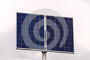 Solar panel, photovoltaic, alternative electricity source - concept of sustainable resources