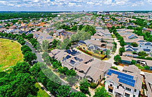 Solar Panel Rooftop Community Sustainable Living