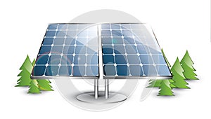 Solar panel set