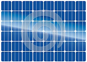 Solar panel texture