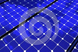 Solar Panels Background