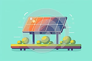 Solar panels. Energy conservation. Alternative electricity