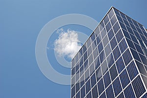 Solar panels - energysaving photo