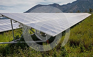 Solar Panels on Farmland - Renewable Energy