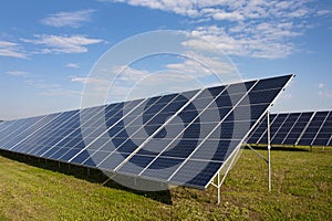 Solar panels photo