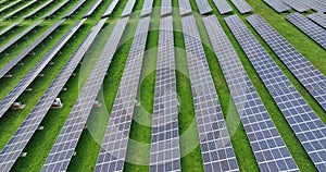 Solar panels, green clean alternative renewable energy resource system. Ecologic sustainable innovative environmental