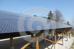 Solar Panels & Mountains