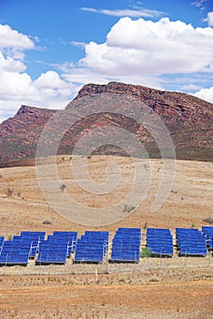 Solar Panels & Mountains