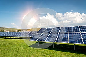 Solar panels, photovoltaics, alternative electricity source photo