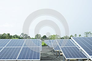 Solar panels, photovoltaics, alternative electricity sources - the concept of sustainable resources