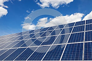 Solar panels, the power of renewable energy