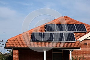 Solar panels photo