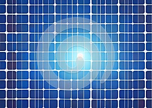 solar panels, sustainable energy concept