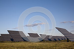 Solar pannels Amareleja, in the Alentejo, Portugal