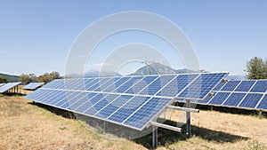 Solar photovoltaic park energ