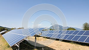 Solar photovoltaic park energy