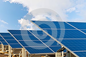 Solar photovoltaics panels photo