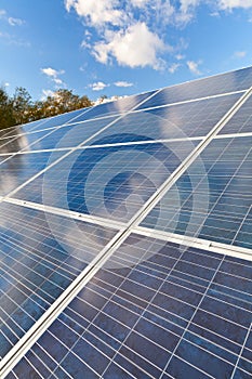 Solar photovoltaics panels photo
