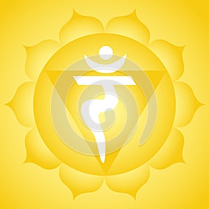 Solar plexus chakra photo