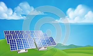 Solar Power Energy Renewable Farm