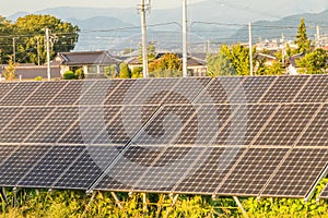 Solar power panels ,Photovoltaic modules for innovation green en