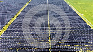 Solar Power Plant in Lithuanian Countryside