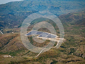 Solar power plant on Mindanao, Philippines