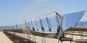 Solar Power Plant Mirrors