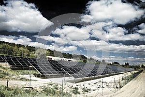 Solar power station