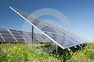 Solar power station photo