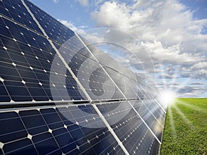 Solar power station - photovoltaics