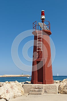 Solar powered lighthouse