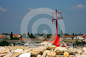 Solar powered lighthouse