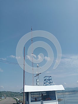 solar powered lights and antennas