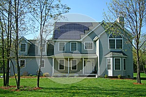 SOLAR-POWERED NEW HOME