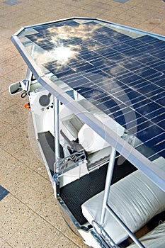 Solar powered tuc tuc