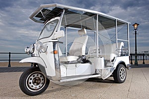 Solar powered tuc tuc