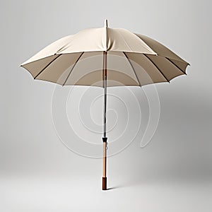 solar sun umbrella modern Scandinavian interior furniture minimalism wood light studio photo