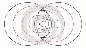 Solar System Planet Orbits Vector Art, vector design Generative AI