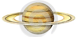 Solar System Planets - Saturn. photo