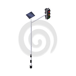 Solar Traffic Light Composition