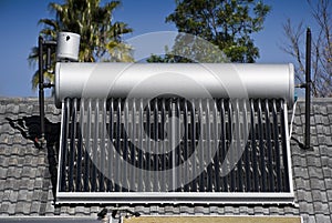 Solar Water Heater - Evacuated Glass Tubes