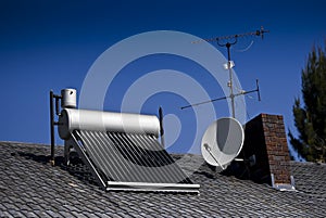 Solar Water Heater - Evacuated Glass Tubes