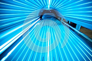 Solarium tanning bed