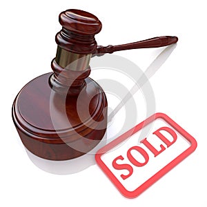 Sold auction